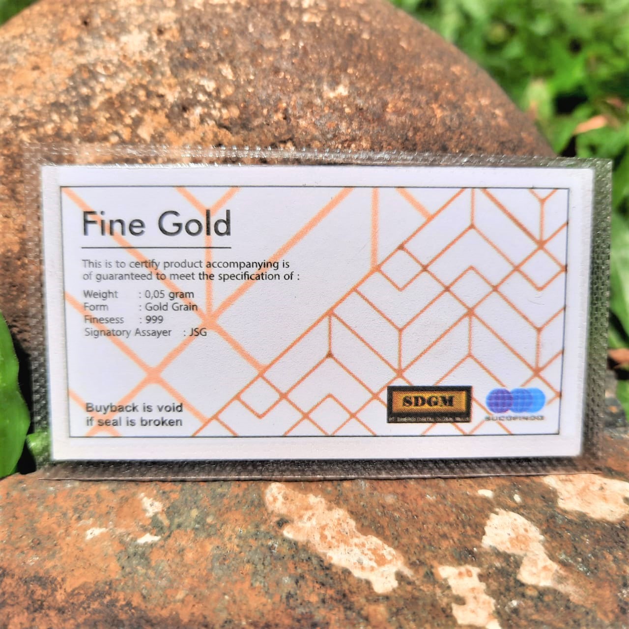 MINI GOLD 0.05 GRAM 0.05 gram